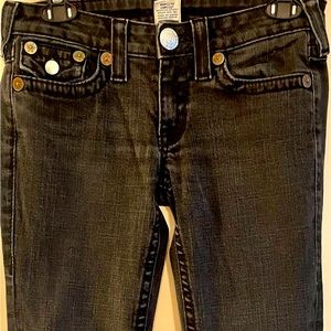 True religion brand black jeans size 29